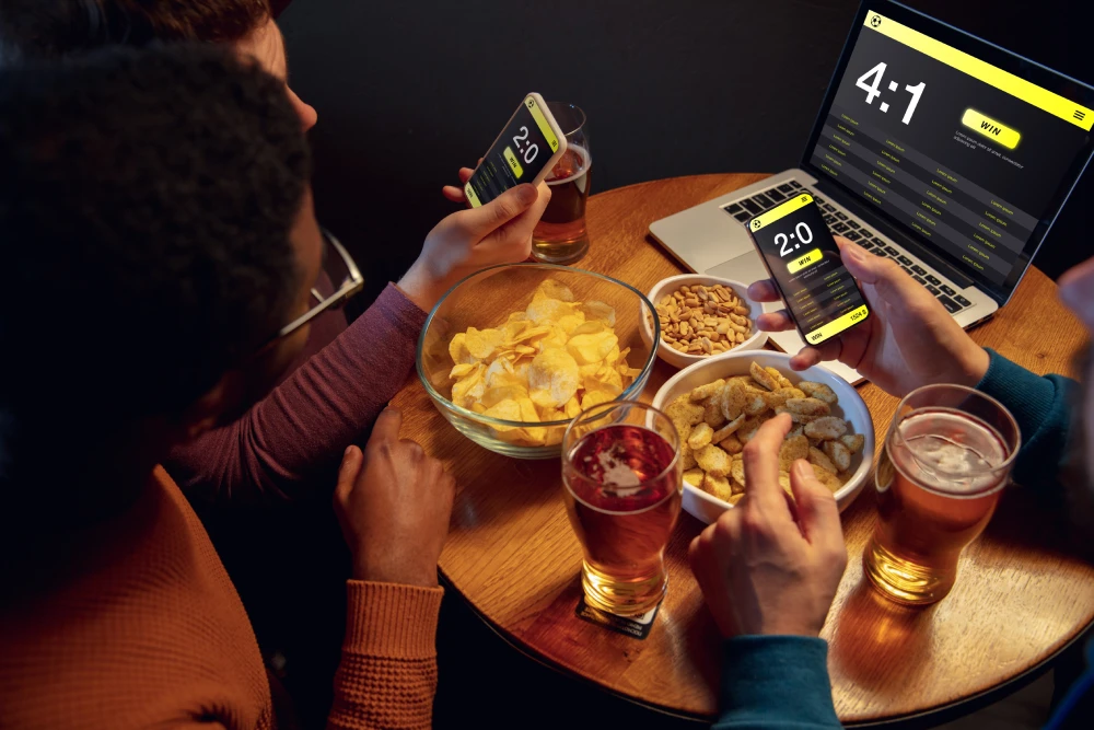 best snacks for online casino games